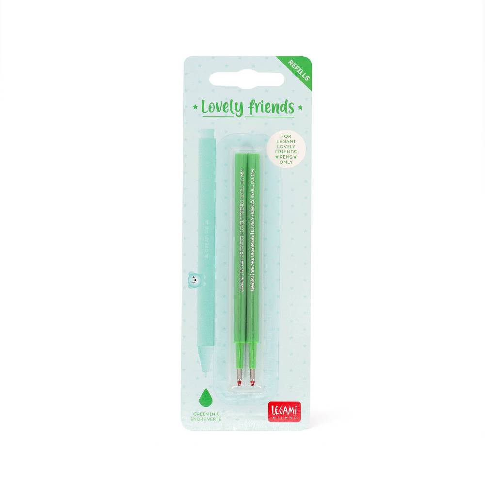 Legami Set di 2 Refill per Penna Gel - Lovely Friends Acquista Ora