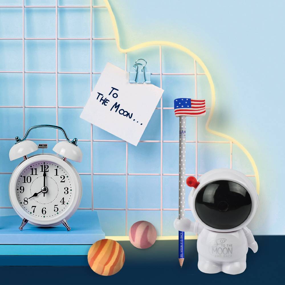 Legami Set di 2 Gomme e 1 Matita - To The Moon And Back Prezzo Ridotto