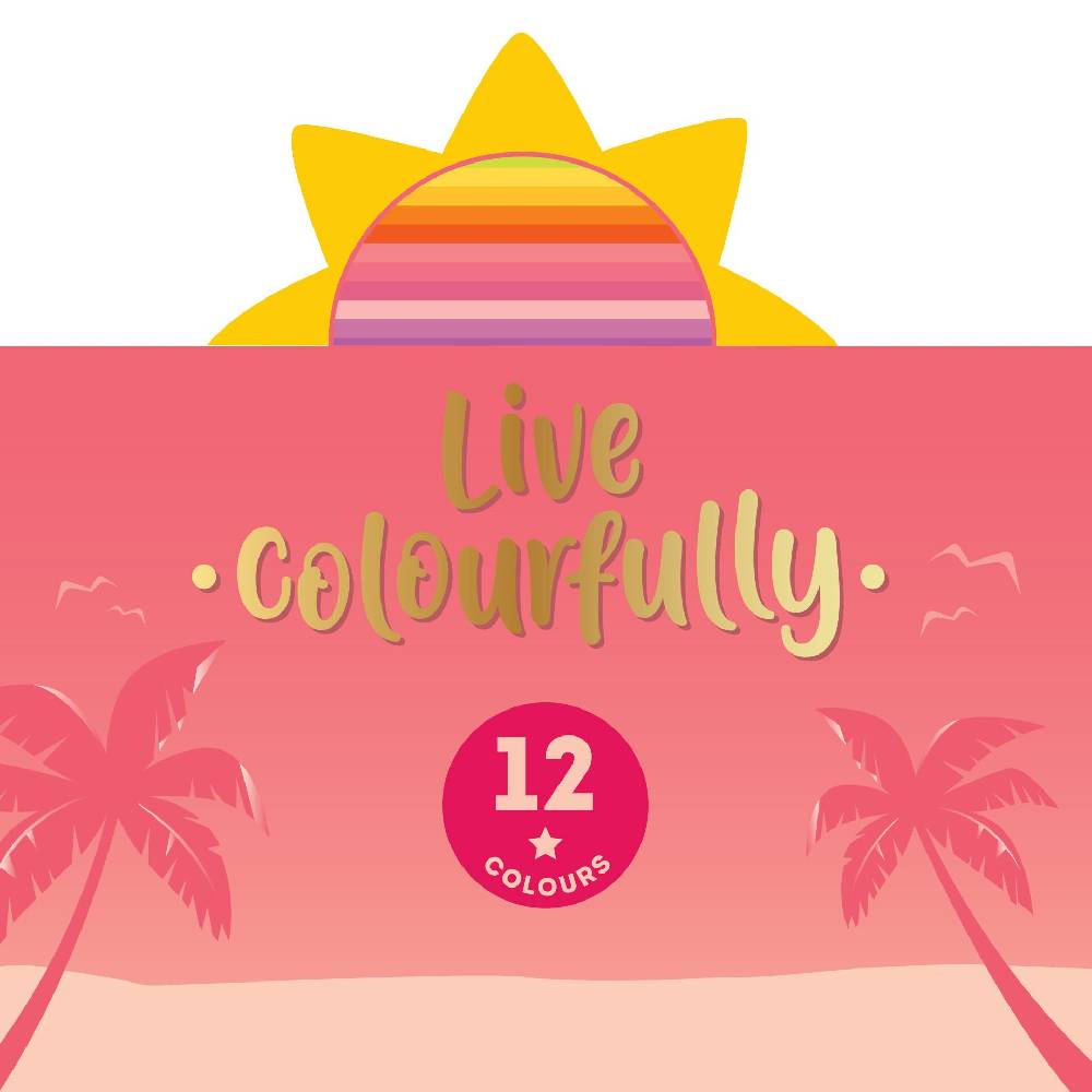 Legami Set di 12 Matite Colorate - Live Colorfully Offerta