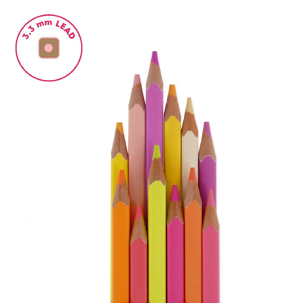 Legami Set di 12 Matite Colorate - Live Colorfully Offerta