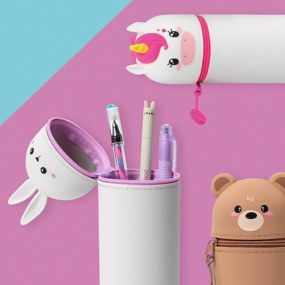 Legami Astuccio 2 in 1 in Morbido Silicone - Kawaii Nuova