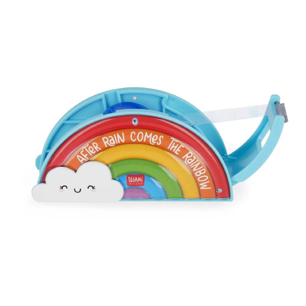 Legami Dispenser per Nastro Adesivo - Follow The Rainbow Limitato a 3 giorni