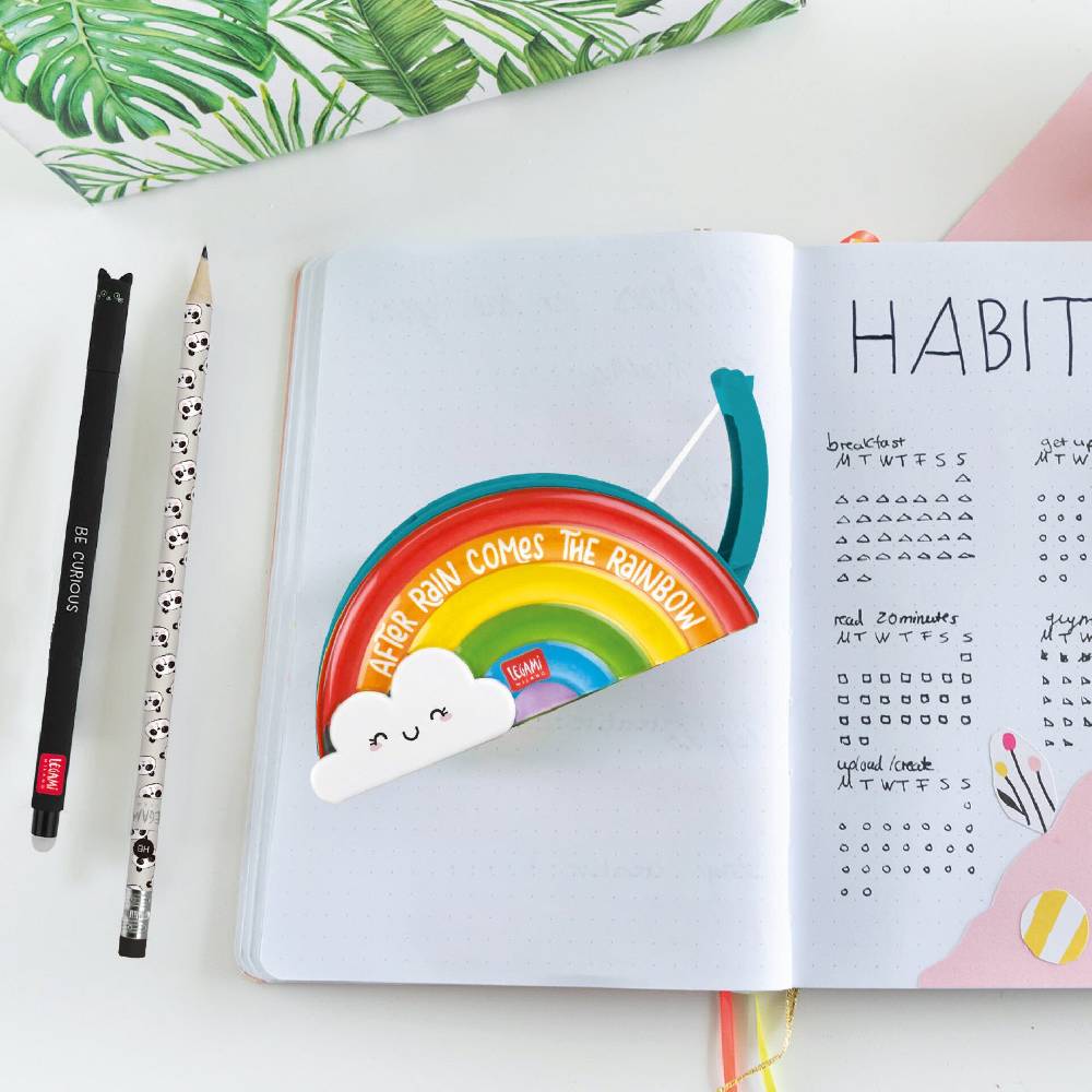 Legami Dispenser per Nastro Adesivo - Follow The Rainbow Limitato a 3 giorni