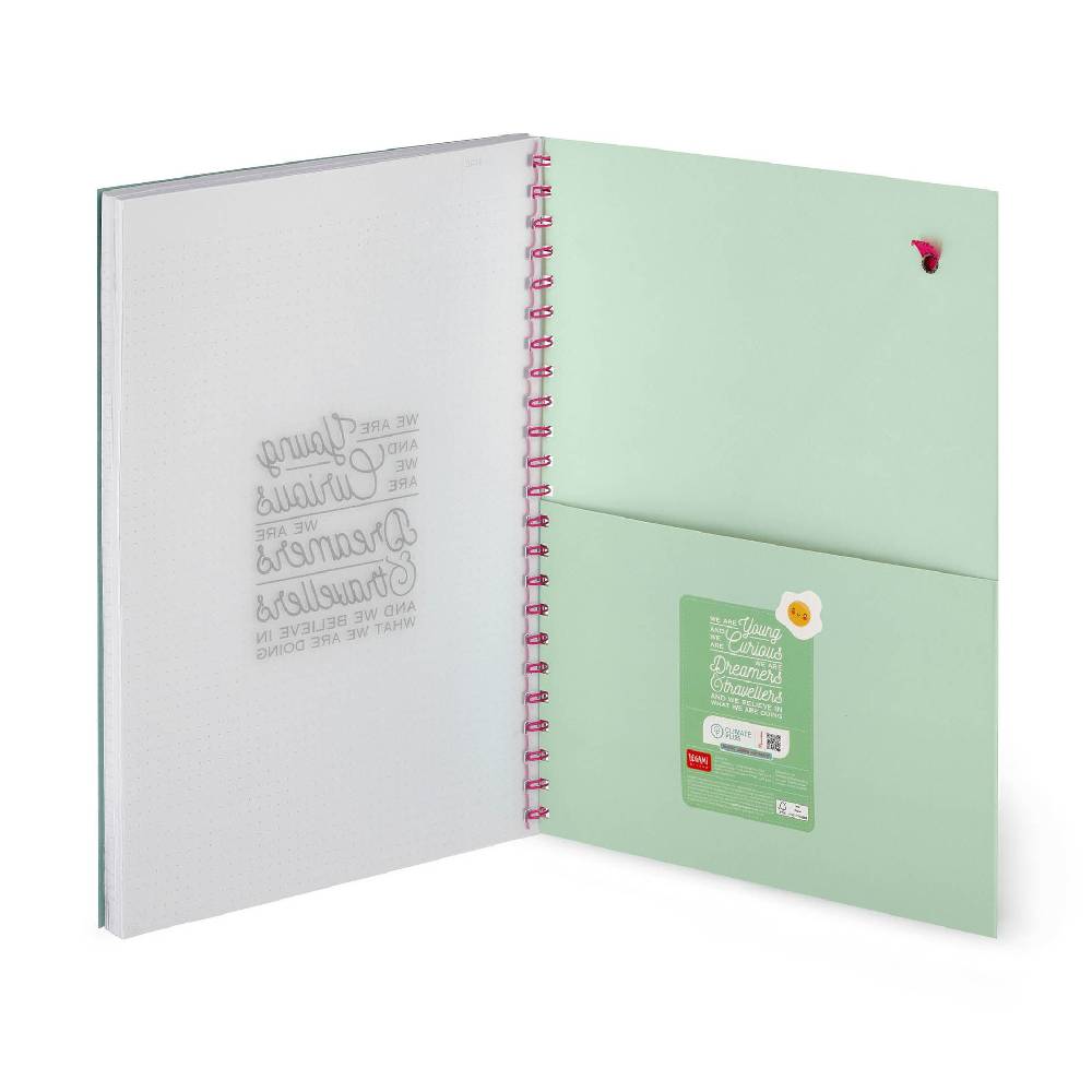 Legami Trio - Quaderno con Spirale 3 in 1 - Foglio A4 Saldi Di Fabbrica