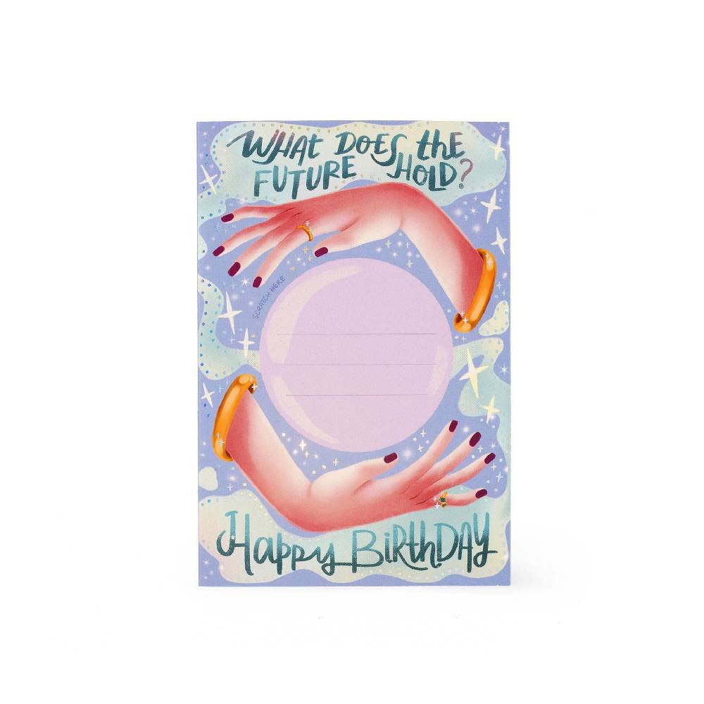Legami Biglietto di Auguri Gratta e Scopri - Crystal Ball Spedizione Gratuita