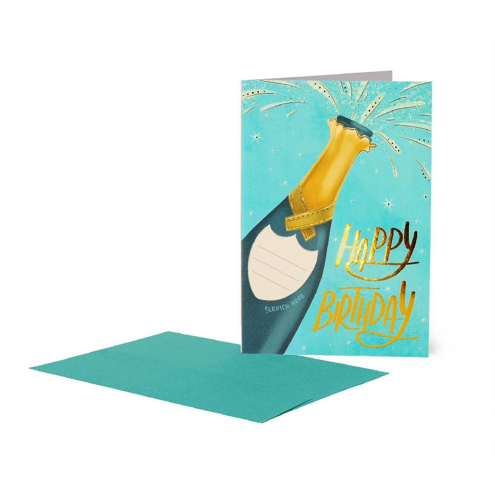 Legami Biglietto di Auguri Gratta e Scopri - Bottle Presa
