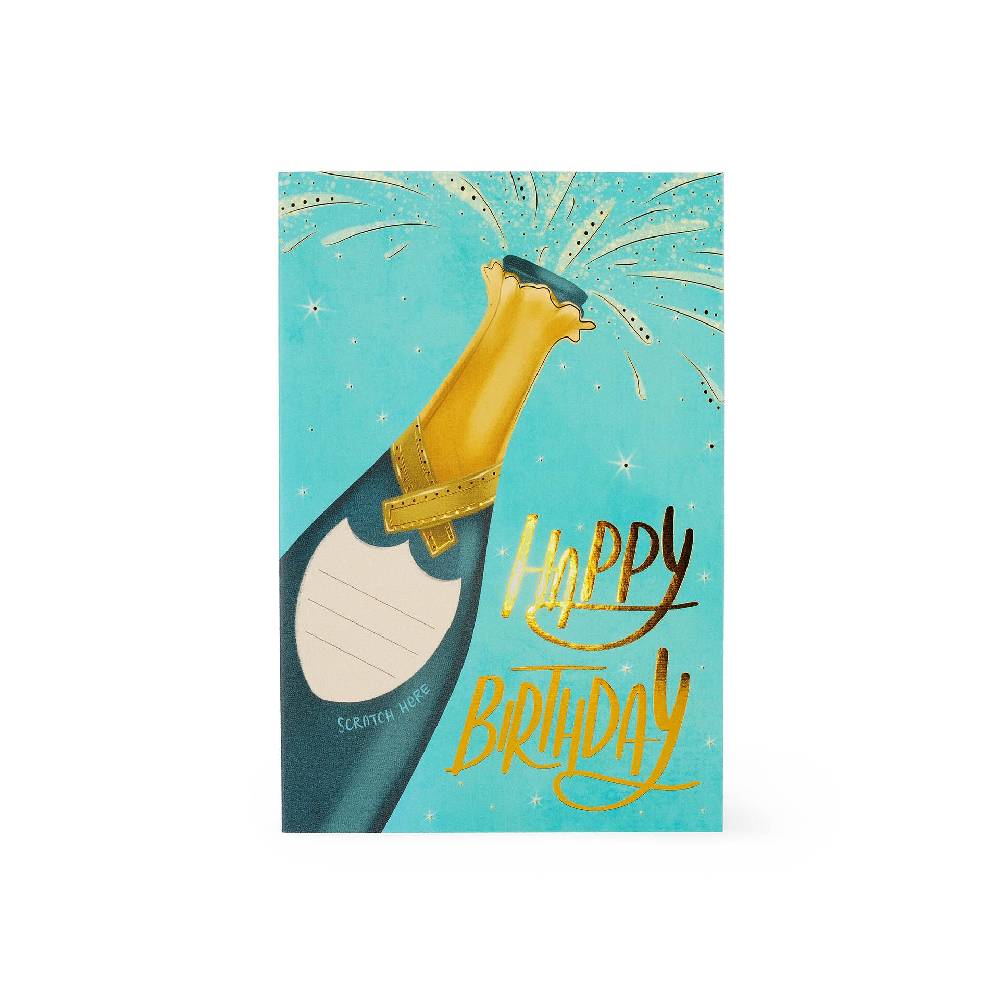 Legami Biglietto di Auguri Gratta e Scopri - Bottle Presa