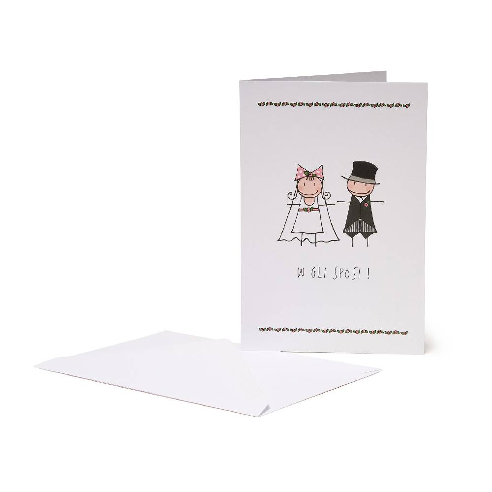 Legami Biglietto d'Auguri - W gli Sposi Vendita Calda