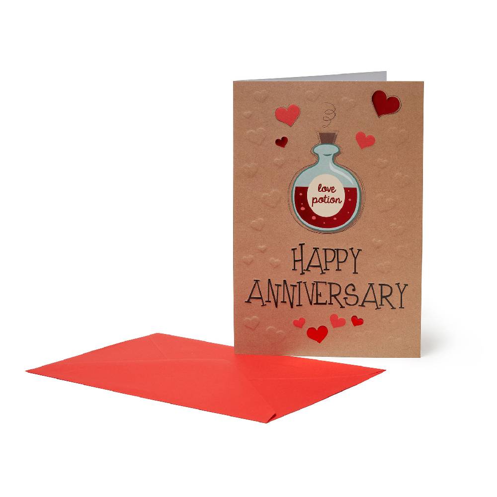 Legami Biglietto d'Auguri - Happy Anniversary Sostegno trimestrale