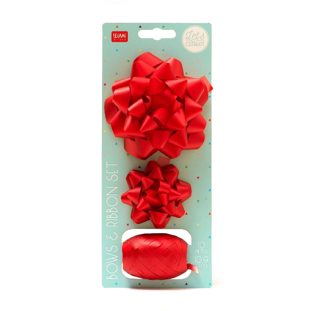 Legami Set di due Fiocchi e un Nastro Offerta natalizia