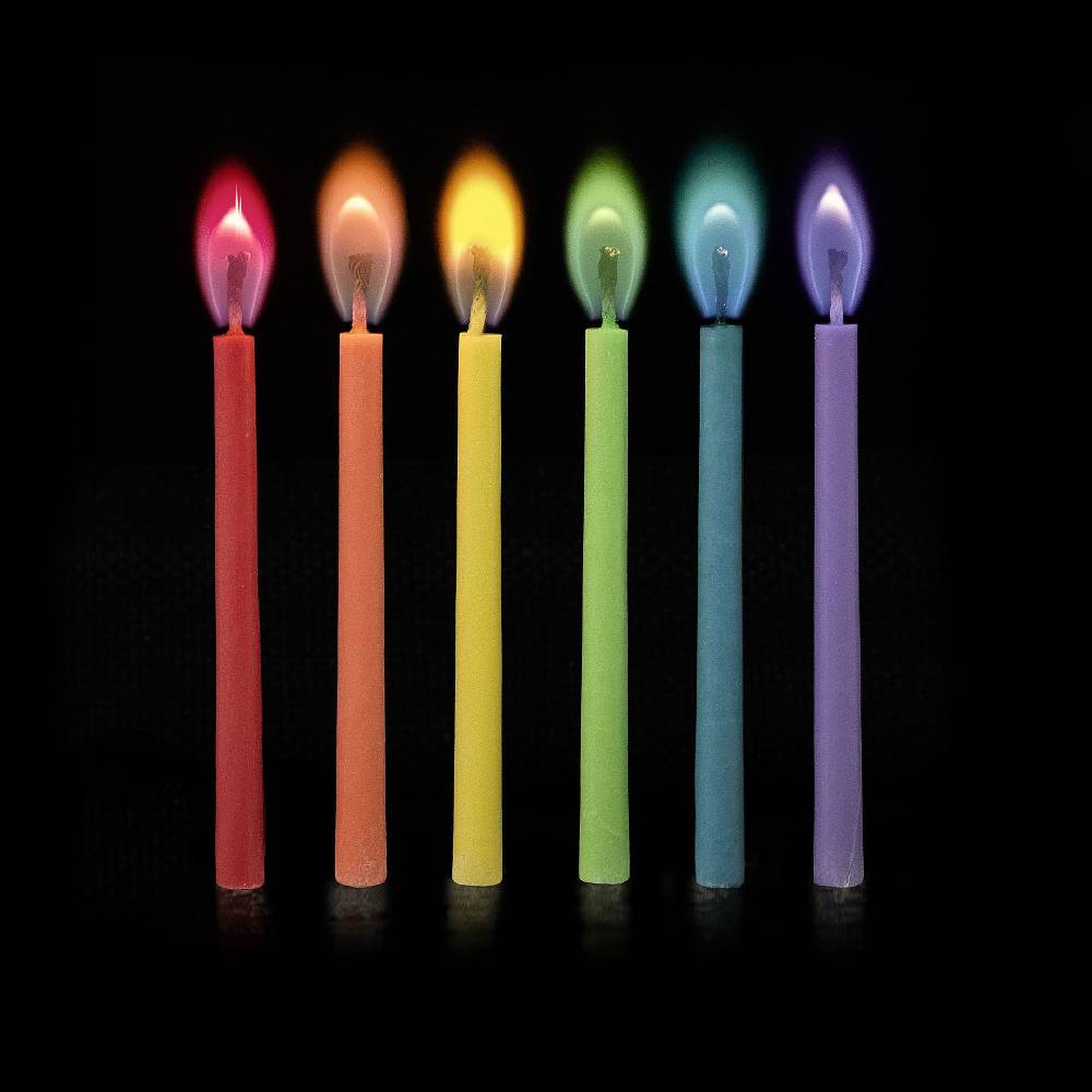 Legami Candeline con Fiamma Colorata Rilascio limitato