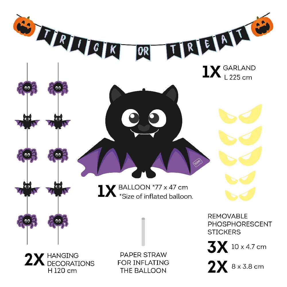Legami Set Decorazione Porta Halloween - Trick Or Treat Enormi sconti