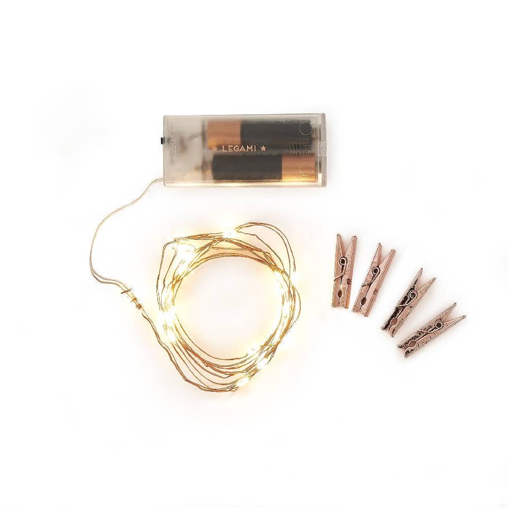 Legami Filo di Luci Decorative con Clip Portafoto Economico
