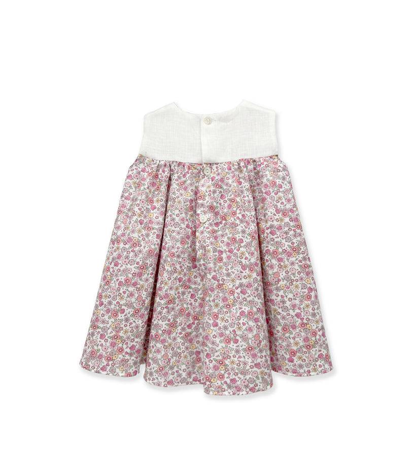 La Stupenderia PINK AND ORANGE FLOWER DRESS I Più Venduti