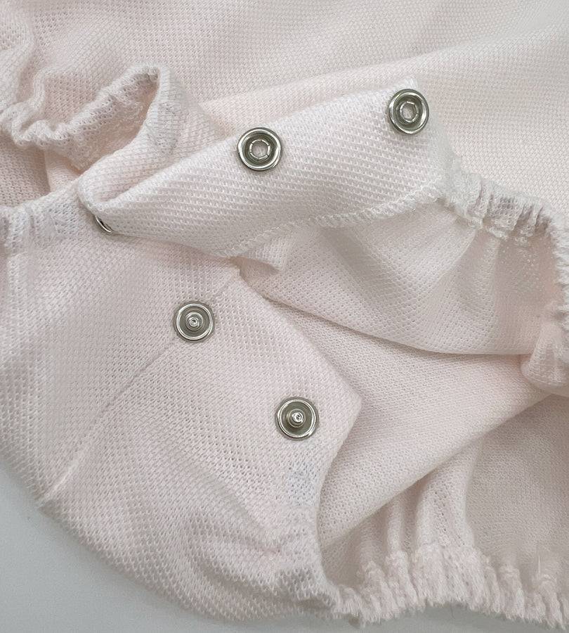 La Stupenderia PINK AND WHITE ROMPER Nuovo