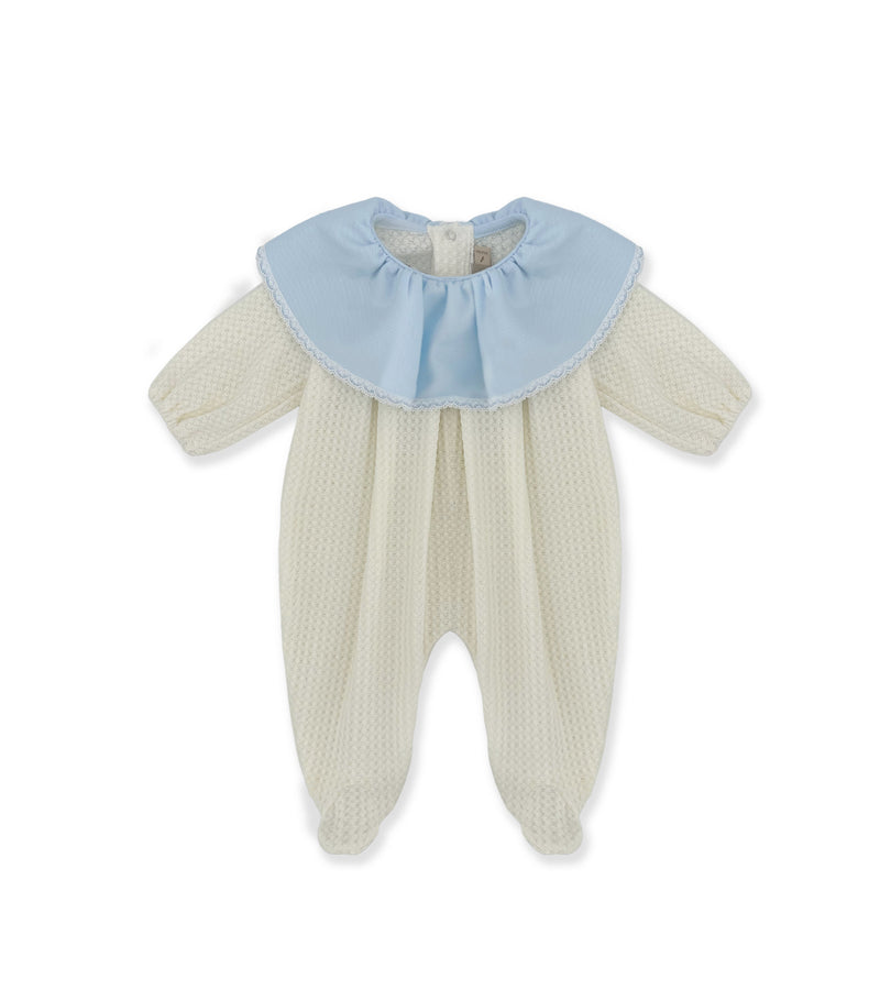 La Stupenderia LIGHT BLUE NECK KNITTED ROMPER Fino Al -60%