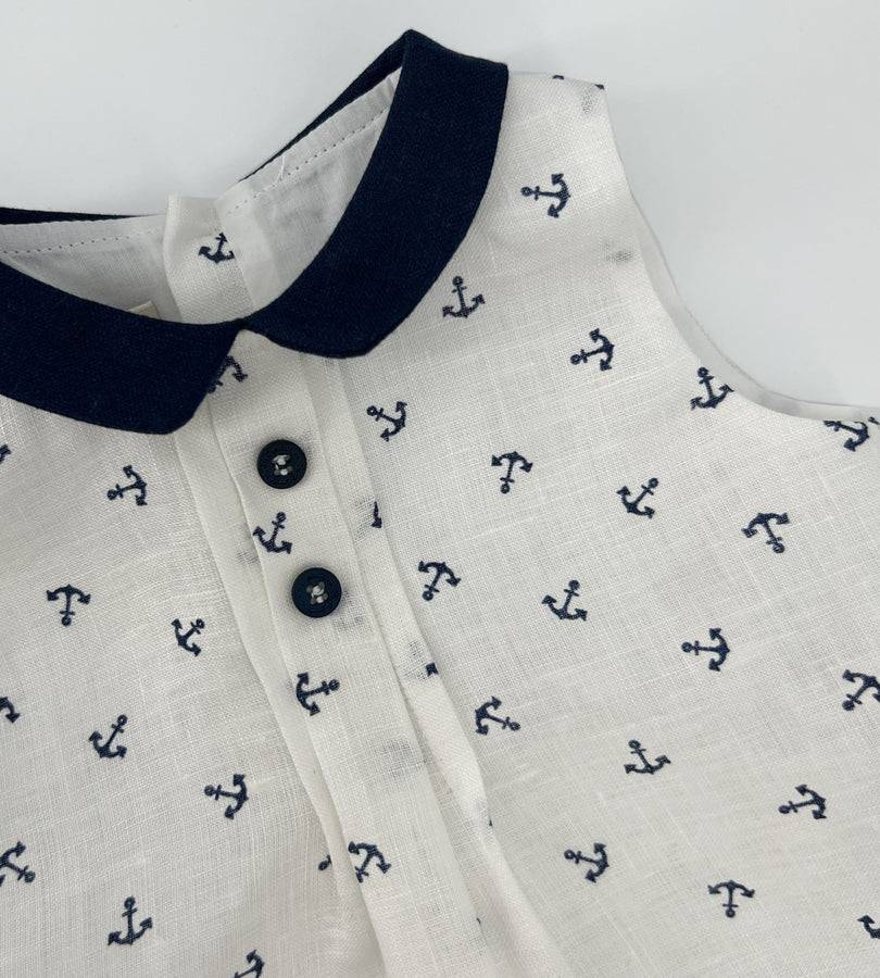 La Stupenderia ROMPER WITH ANCHORS Convenienza