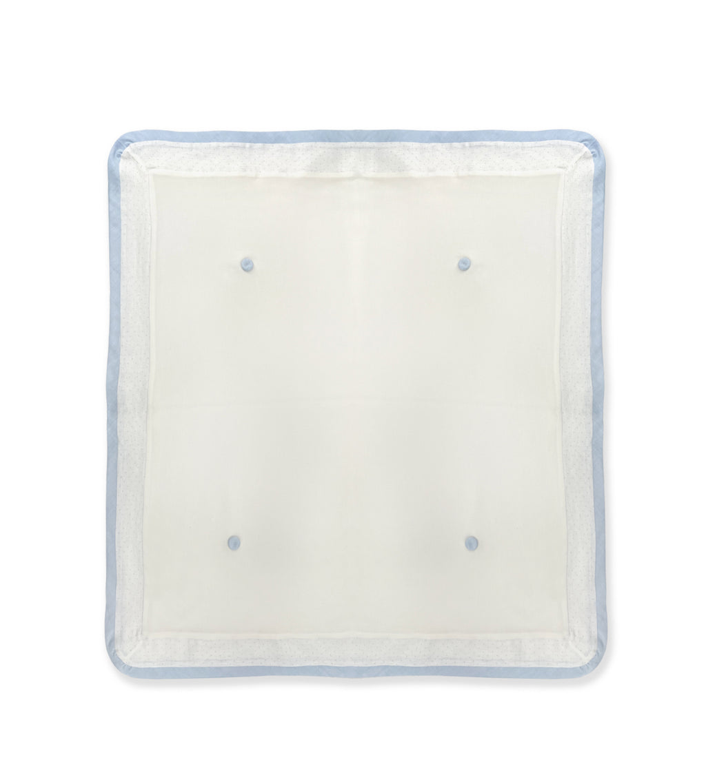 La Stupenderia WHITE AND BLUE BLANKET Economico