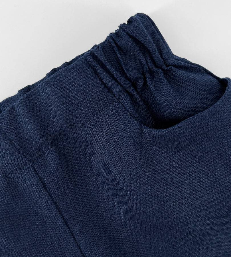 La Stupenderia BERMUDA LINO BLU Nuova