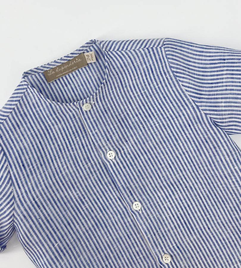 La Stupenderia CAMICIA RIGHE BLU 2025