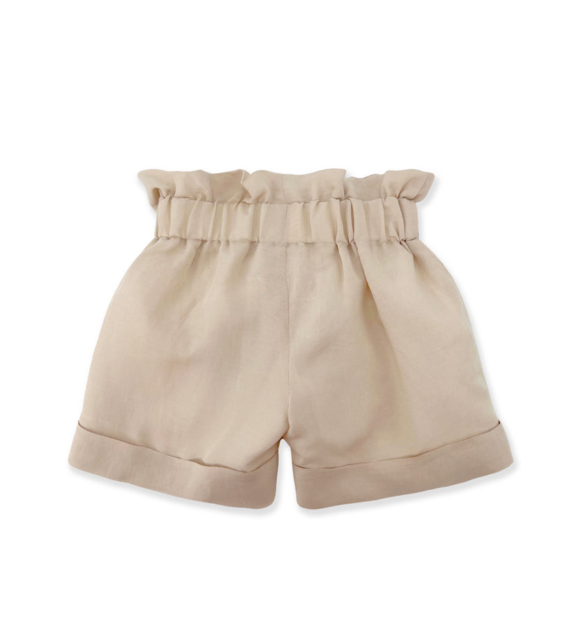 La Stupenderia LILLA AND BEIGE SHORTS Sottocosto