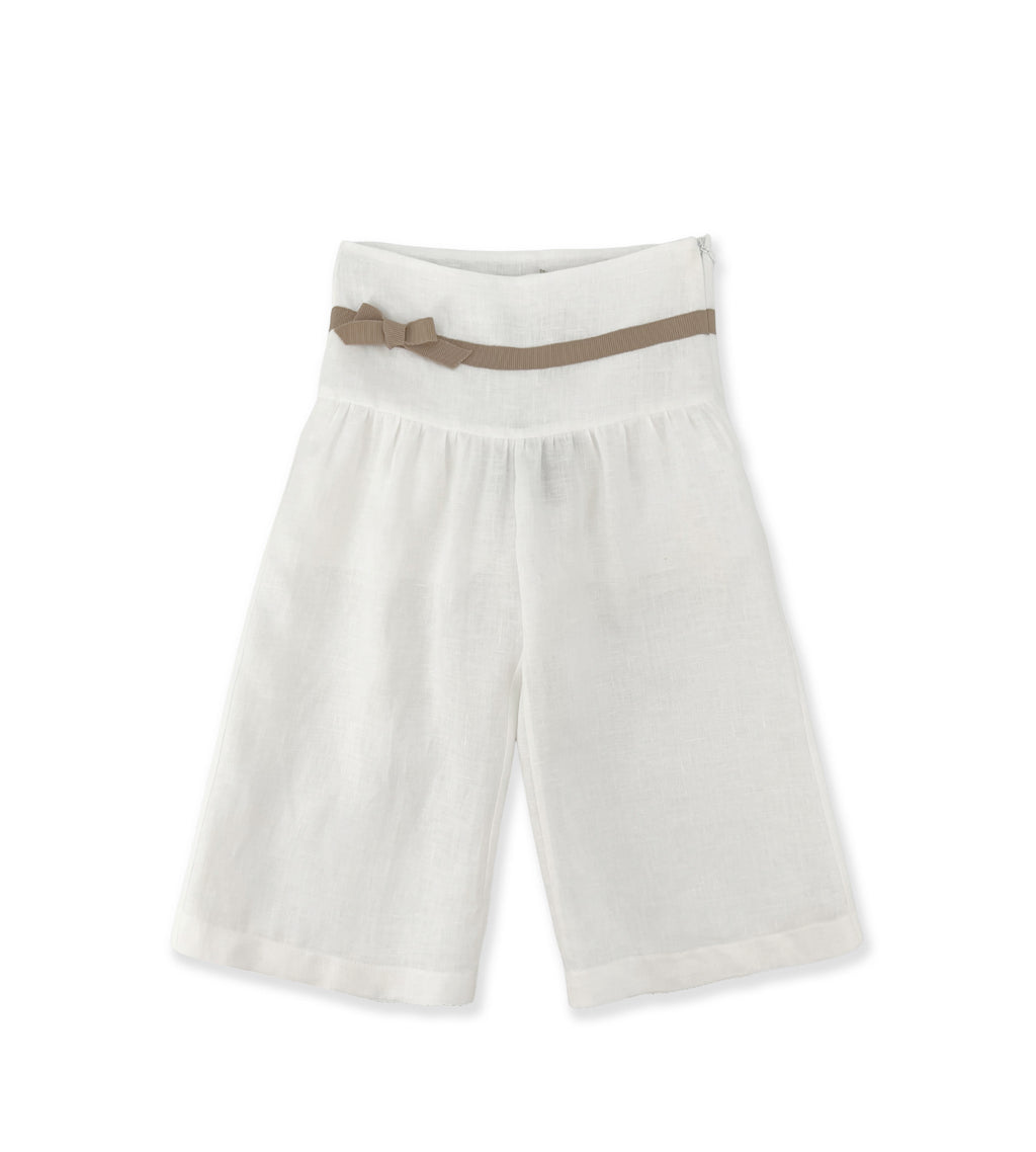 La Stupenderia PANTALONE PALAZZO BIANCO Offerte