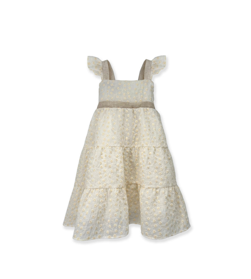 La Stupenderia IVORY FLOWER DRESS Novità