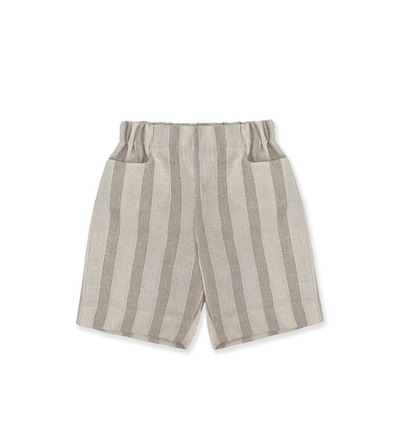 La Stupenderia BERMUDA RIGHE BEIGE Negozio