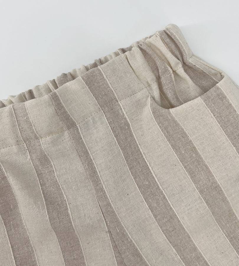 La Stupenderia BERMUDA RIGHE BEIGE Negozio