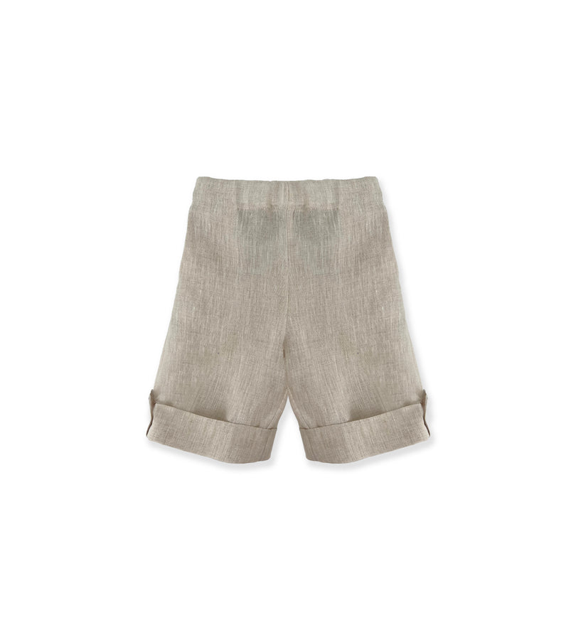 La Stupenderia BERMUDA LINO BEIGE In Saldo