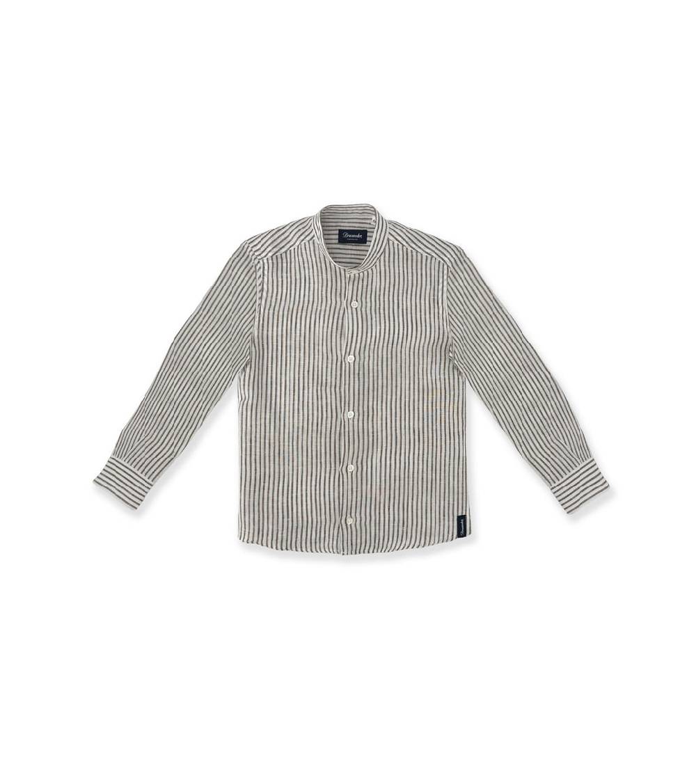 La Stupenderia CAMICIA RIGHE VERDI Nuovo