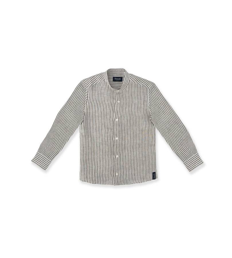 La Stupenderia CAMICIA RIGHE VERDI Nuovo