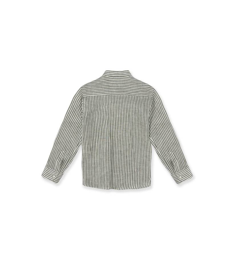La Stupenderia CAMICIA RIGHE VERDI Nuovo