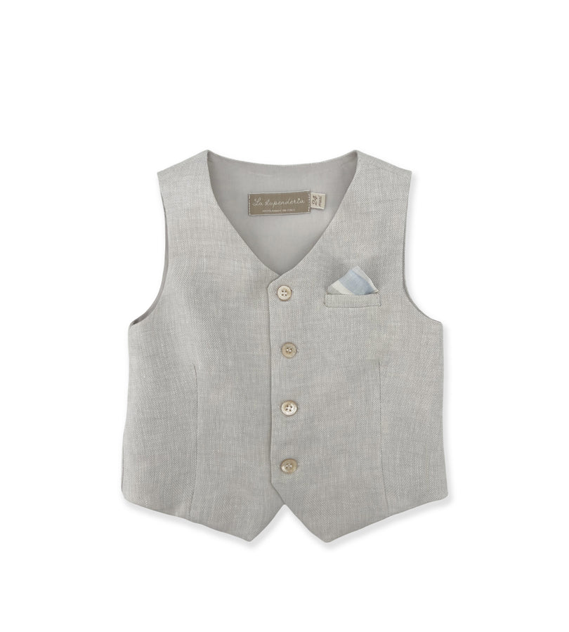 La Stupenderia BEIGE LINO VEST Offerta