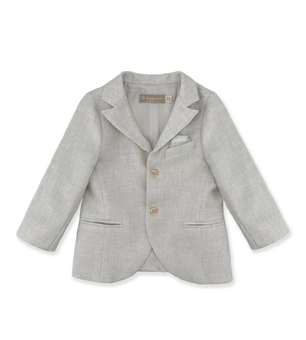La Stupenderia BEIGE LINEN JACKET Economico