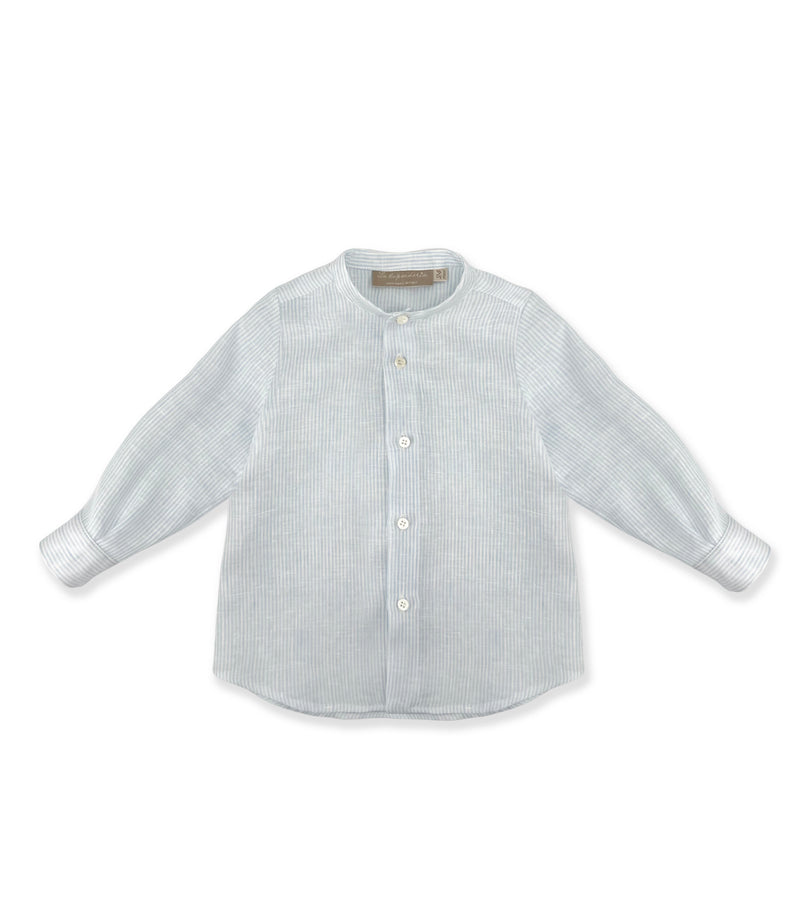 La Stupenderia STRIPED LINEN SHIRT Trasporto libero internazionale