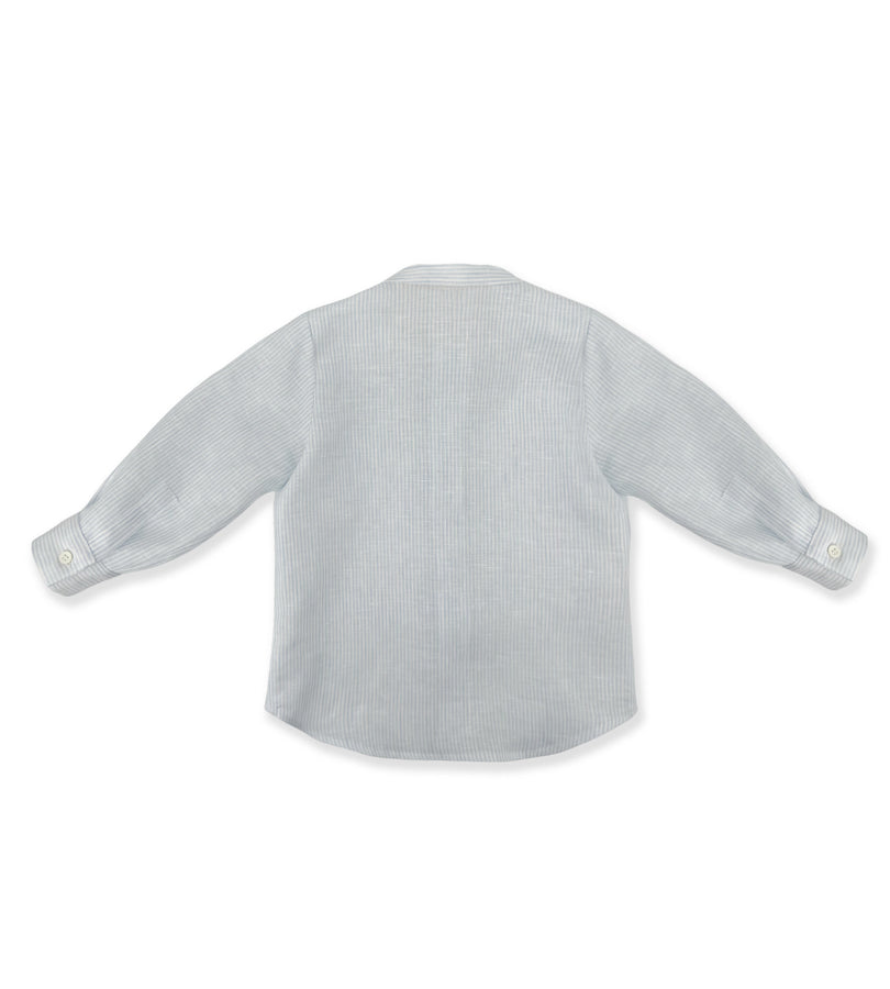 La Stupenderia STRIPED LINEN SHIRT Trasporto libero internazionale