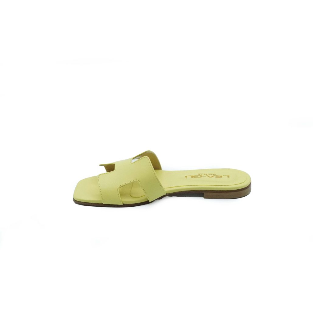 Lea Gu ciabattina in nappa, fascia frontale, punta quadrata, tacco 10mm Acquista Ora