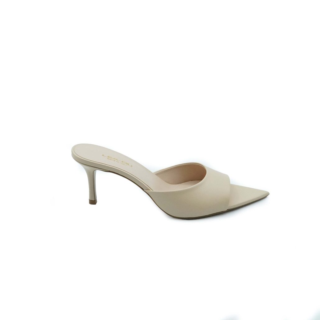 Lea Gu sandalo con tacco in nappa, fascia frontale, tacco 60mm In Saldo