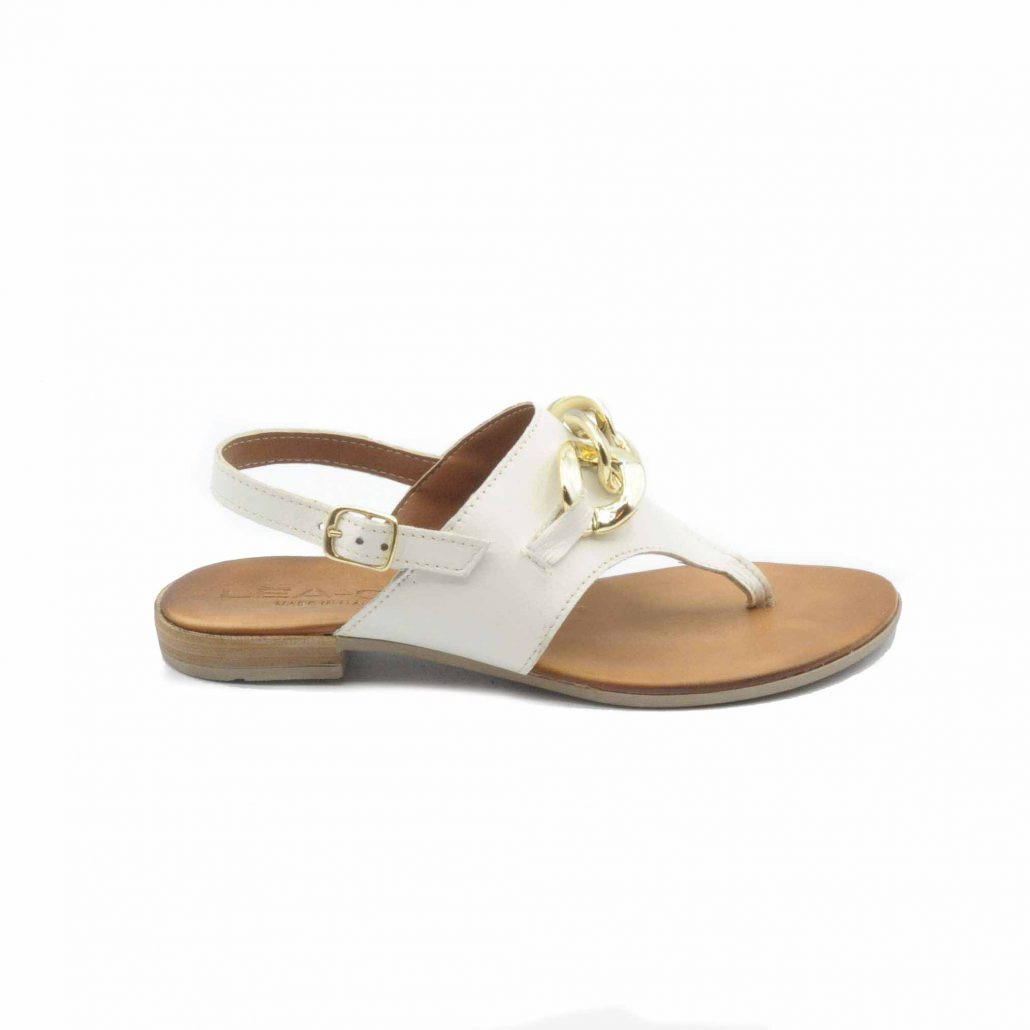 Lea Gu infradito in nappa, accessorio frontale, cinturino in caviglia, tacco 15 mm Consegna Veloce