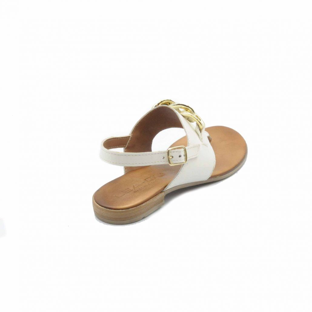 Lea Gu infradito in nappa, accessorio frontale, cinturino in caviglia, tacco 15 mm Consegna Veloce