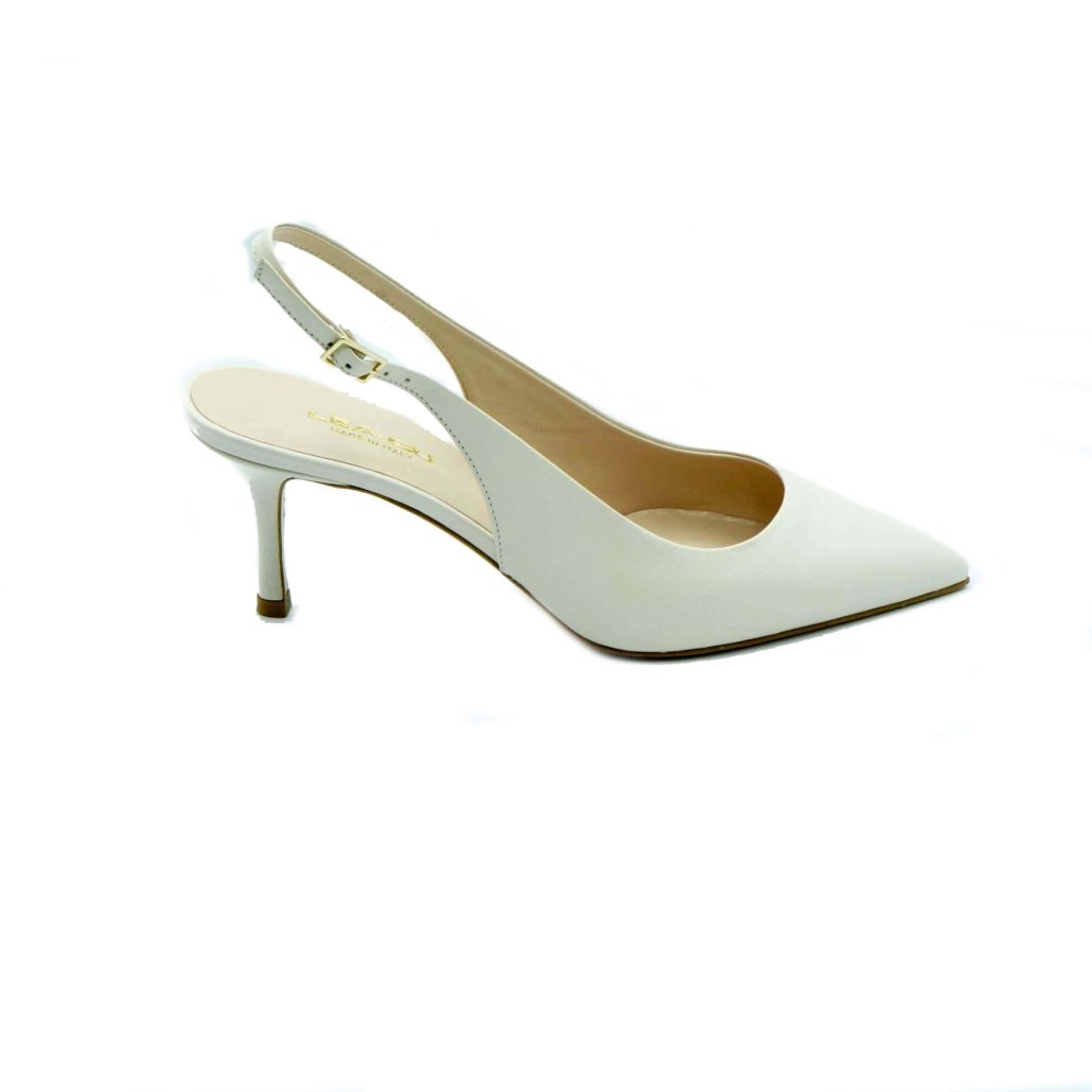 Lea Gu slingback in nappa, tacco 65mm Offerte