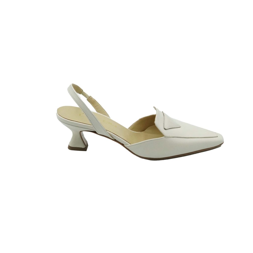 Lea Gu slingback in nappa,tacco 50mm Vendita Economica