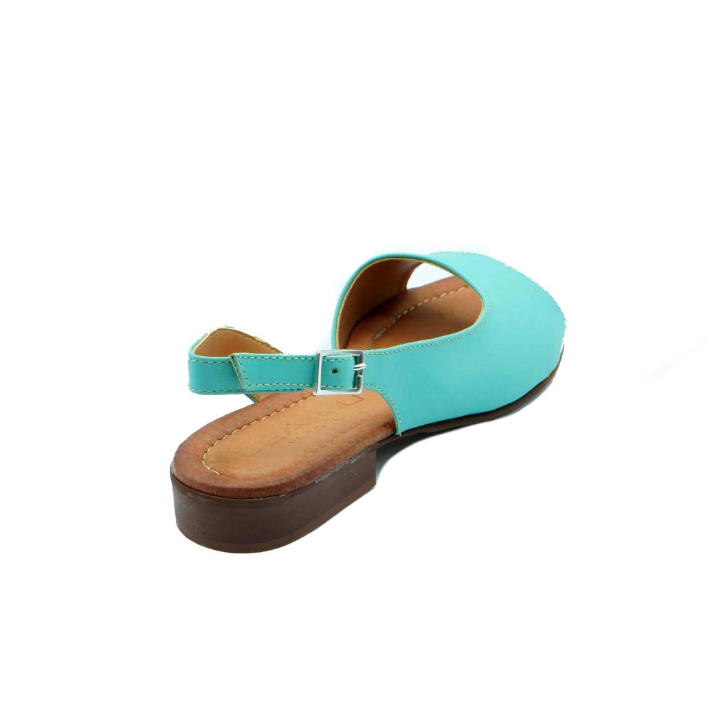 Lea Gu sandalo in nappa, fascia frontale, chiusura posteriore, tacco 20mm Pezzi Unici