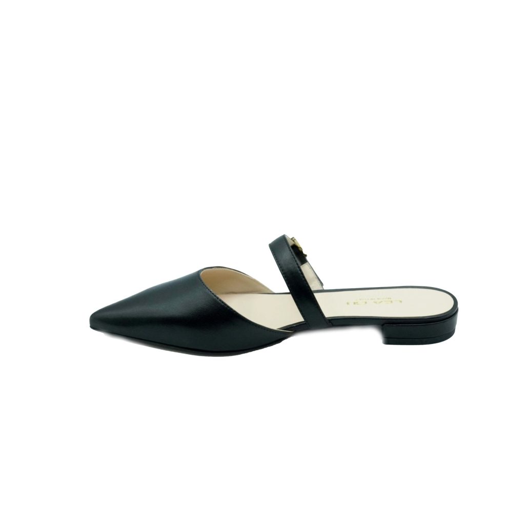 Lea Gu slingback in nappa, cinturino frontale, tacco 10mm Offerta