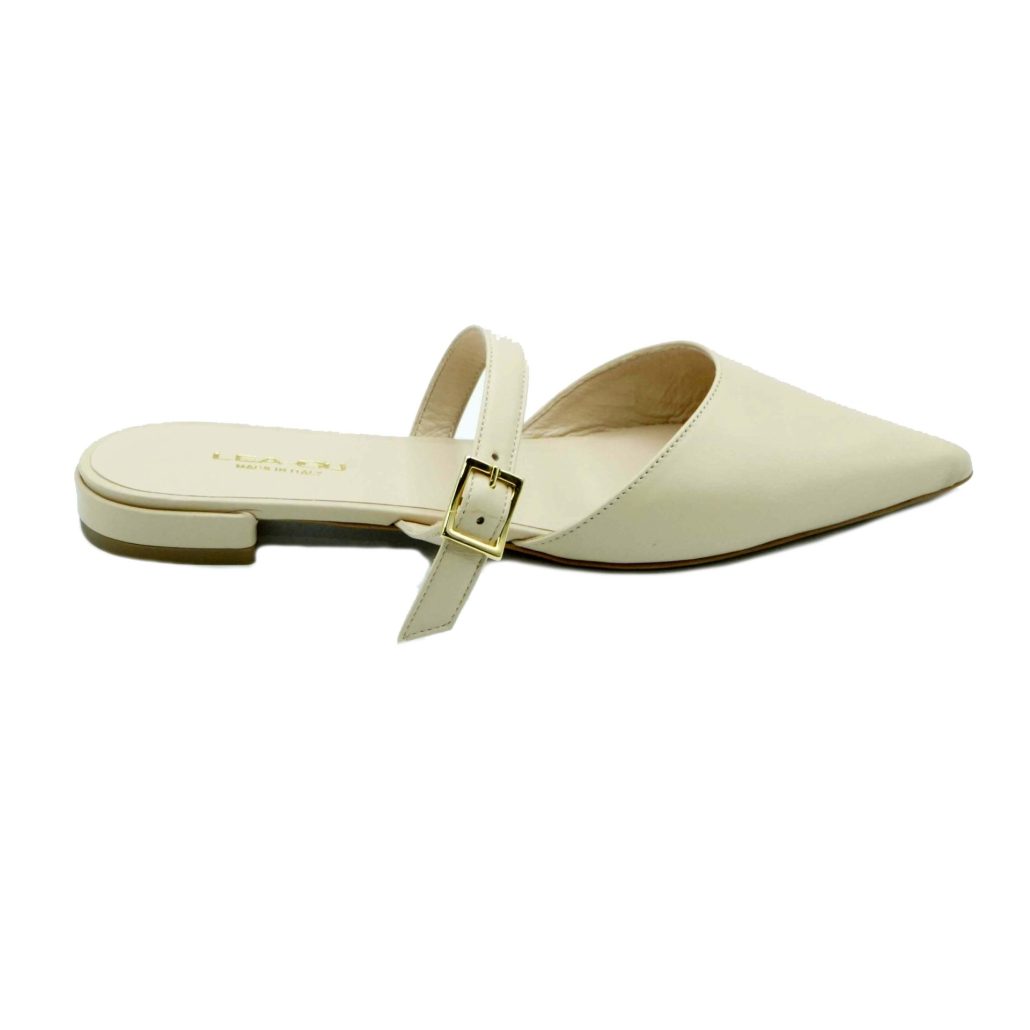 Lea Gu slingback in nappa, cinturino frontale, tacco 10mm Offerta