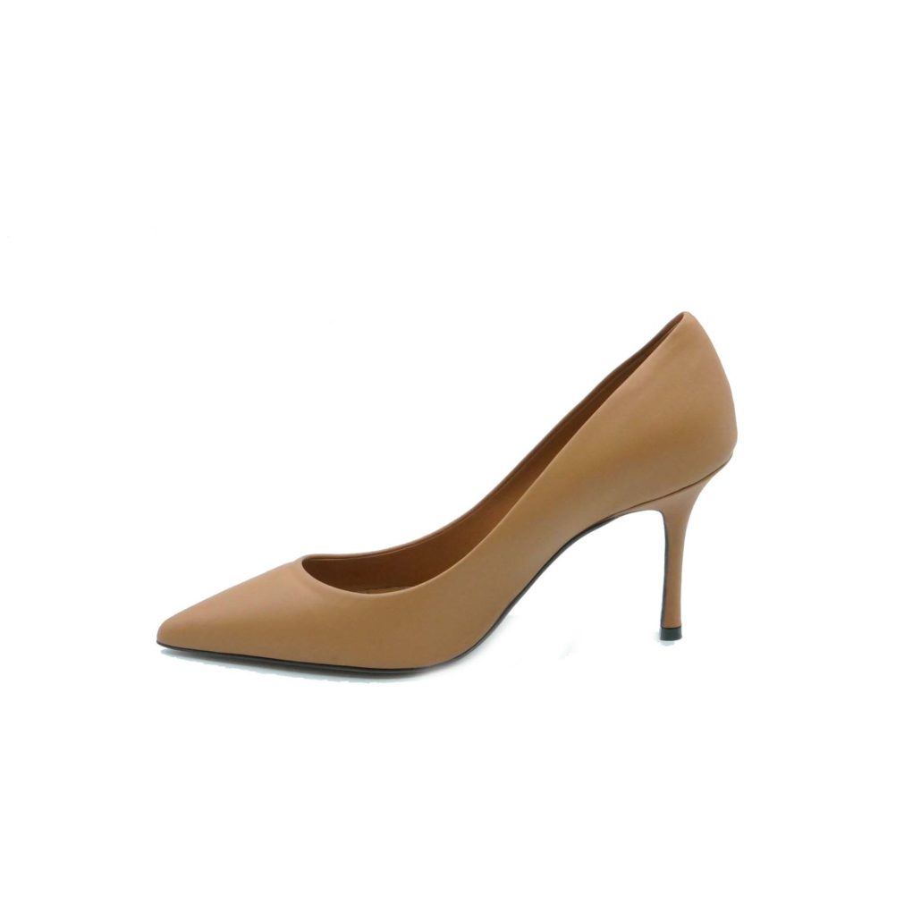 Lea Gu scarpa con tacco in nappa, tacco 85mm Shopping Online