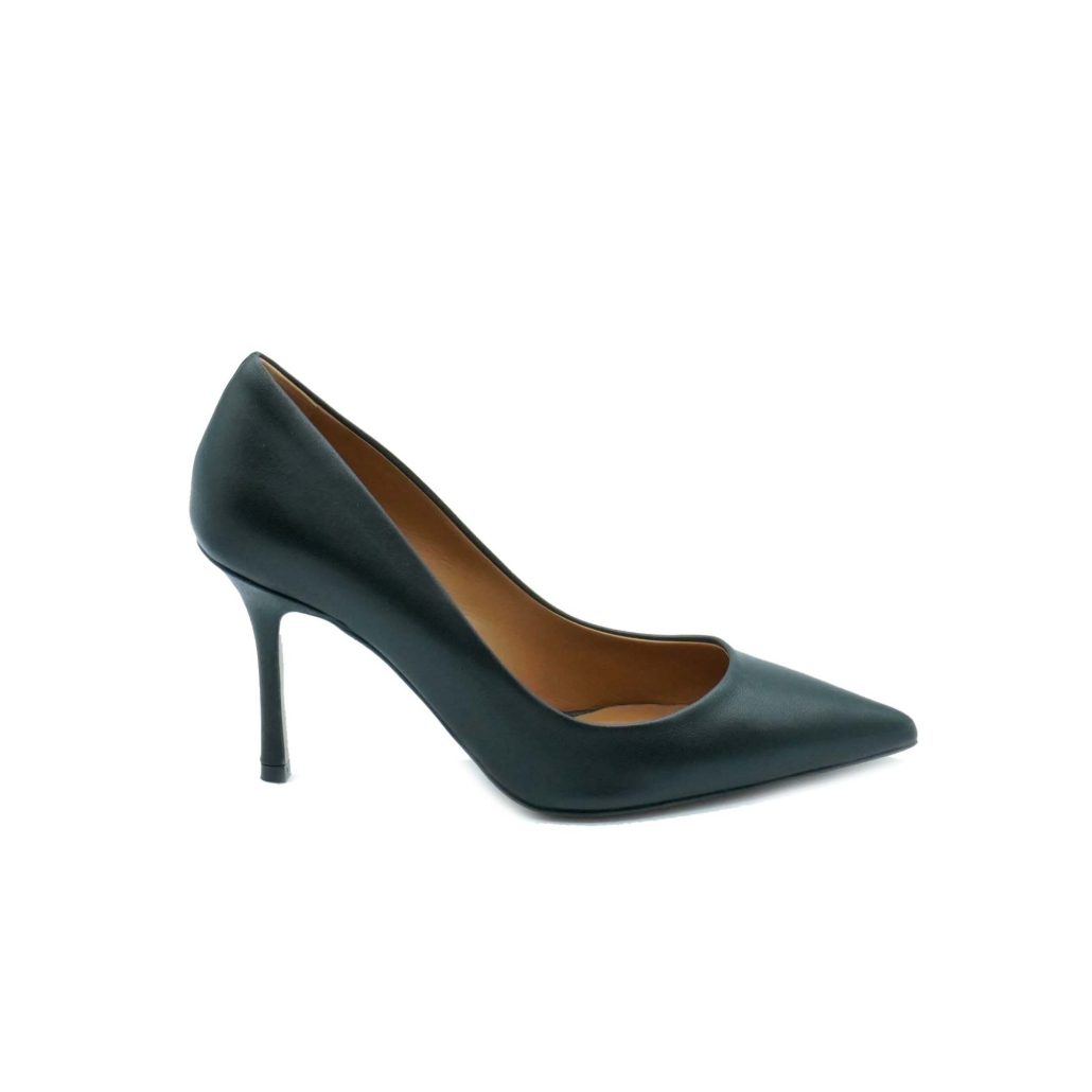 Lea Gu scarpa con tacco in nappa, tacco 85mm Shopping Online