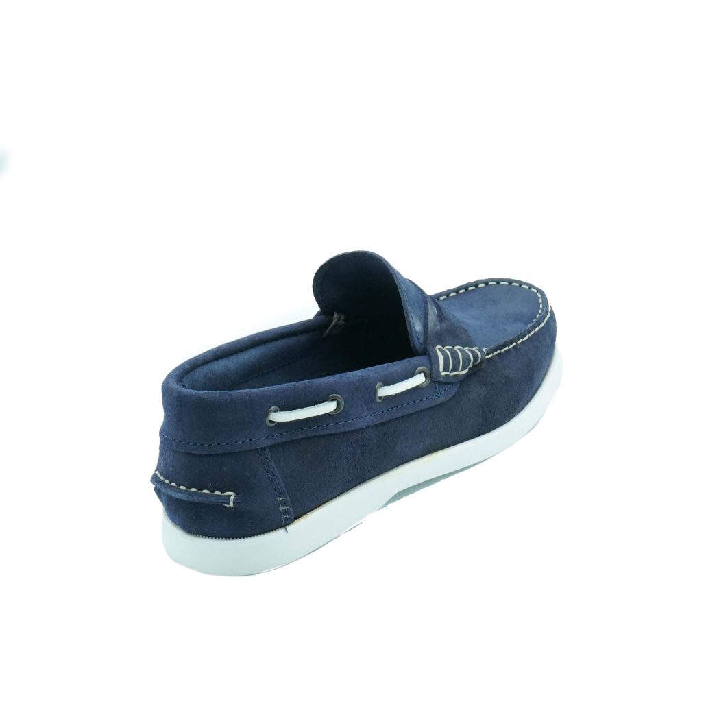 Lea Gu scarpa da barca in nappa, bocca di leone frontale, fondo gomma 15mm Convenienza