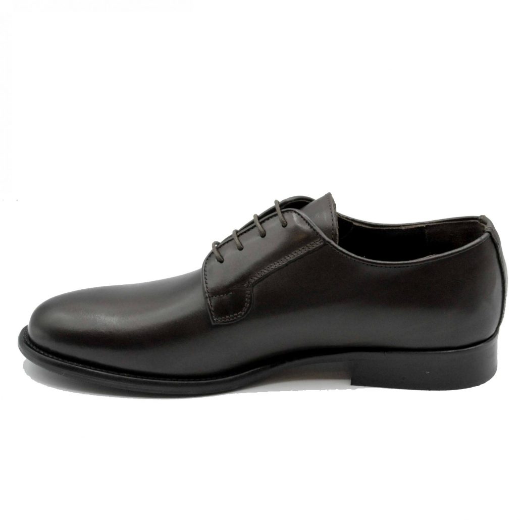 Lea Gu scarpa in nappa, allacciatura frontale, tacco 25 mm Novità